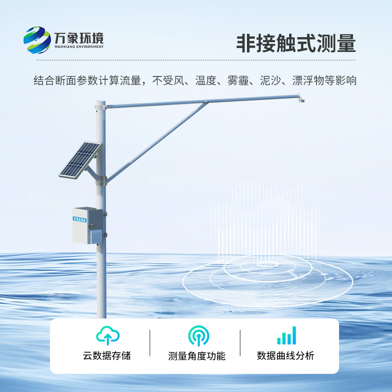 河道水位監(jiān)測離不開我們的雷達(dá)式水位監(jiān)測站！