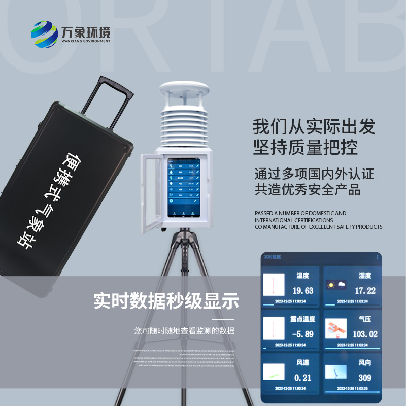 十要素便攜式氣象站，竟然可以在應(yīng)急監(jiān)測時(shí)使用！