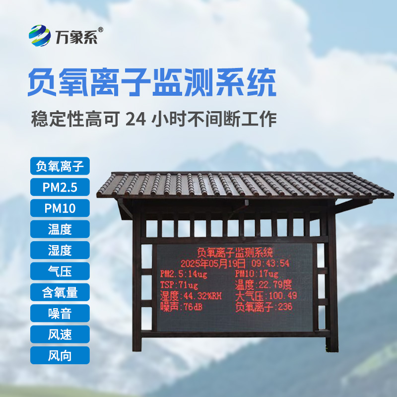 國(guó)產(chǎn)全自動(dòng)負(fù)氧離子在線(xiàn)監(jiān)測(cè)系統(tǒng)